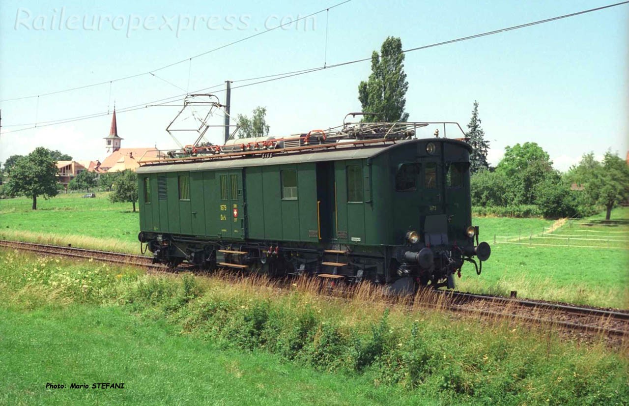 De 4/4 CFF 1679 CFF à Grolley (CH)