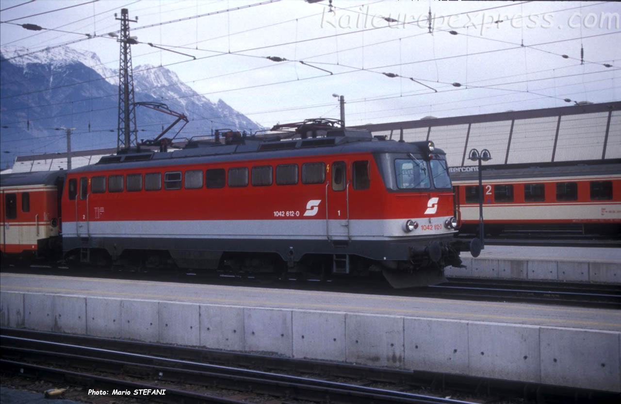 1042 612-0 OBB à Innsbruck (A)