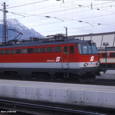1042 612-0 OBB à Innsbruck (A)