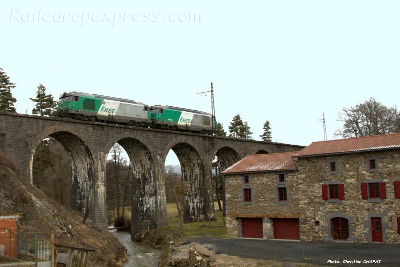 UM de BB 67400 sur la ligne des Causses (F-15)