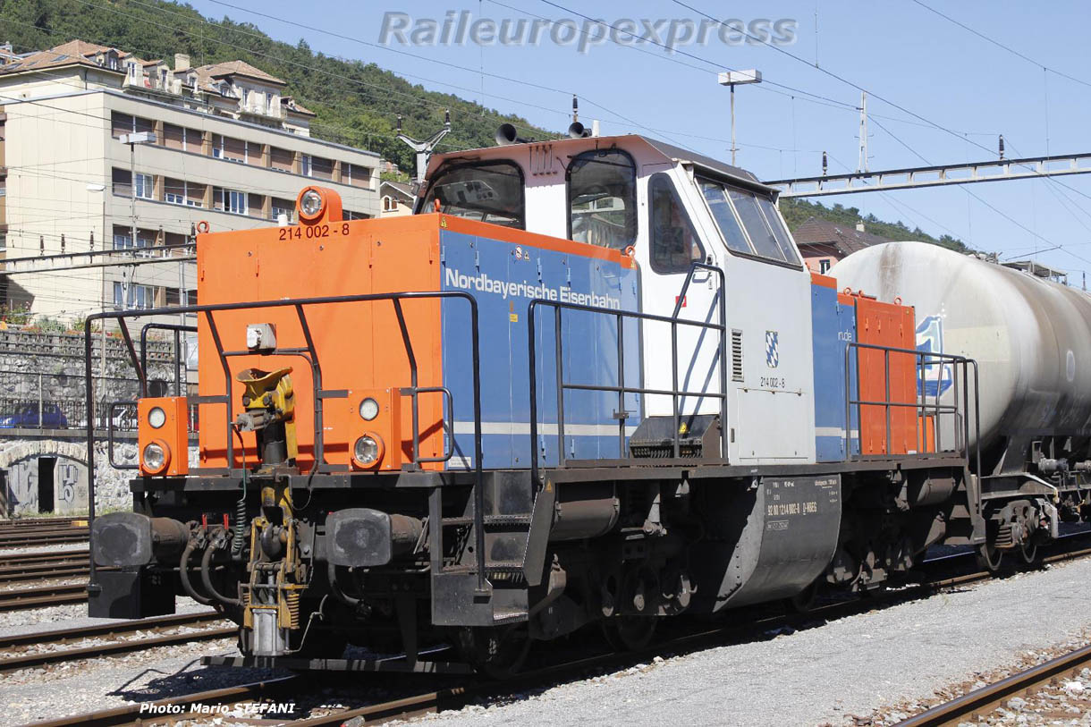 214 002-8 D NBEG à Neuchâtel