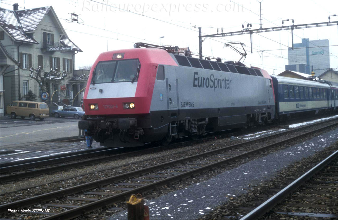 127 001-6 à Kerzers (CH)