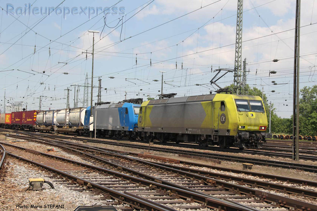 145-CL 031 Alpha Trains à Basel (CH)