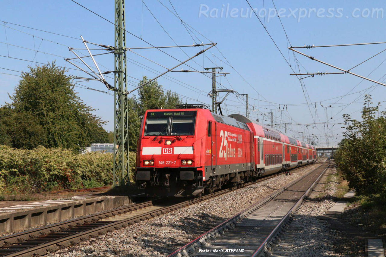 146 221-7 à Müllheim (D)