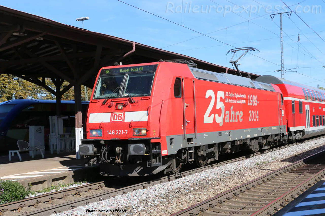 146 221-7 DB à Müllheim (D)