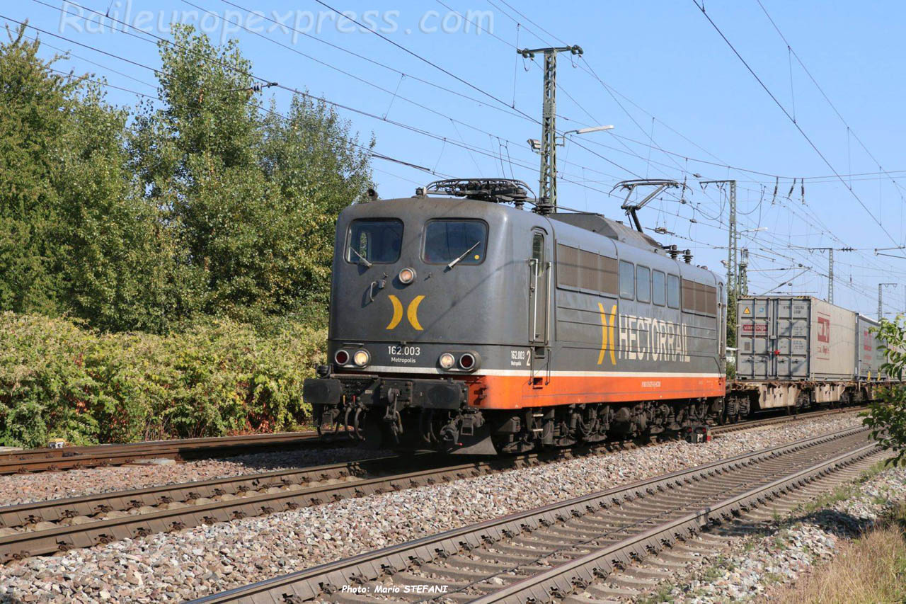 162 003 Hectorrail à Müllheim (D)