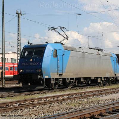 185 510-5 Railtraxx à Basel (CH)