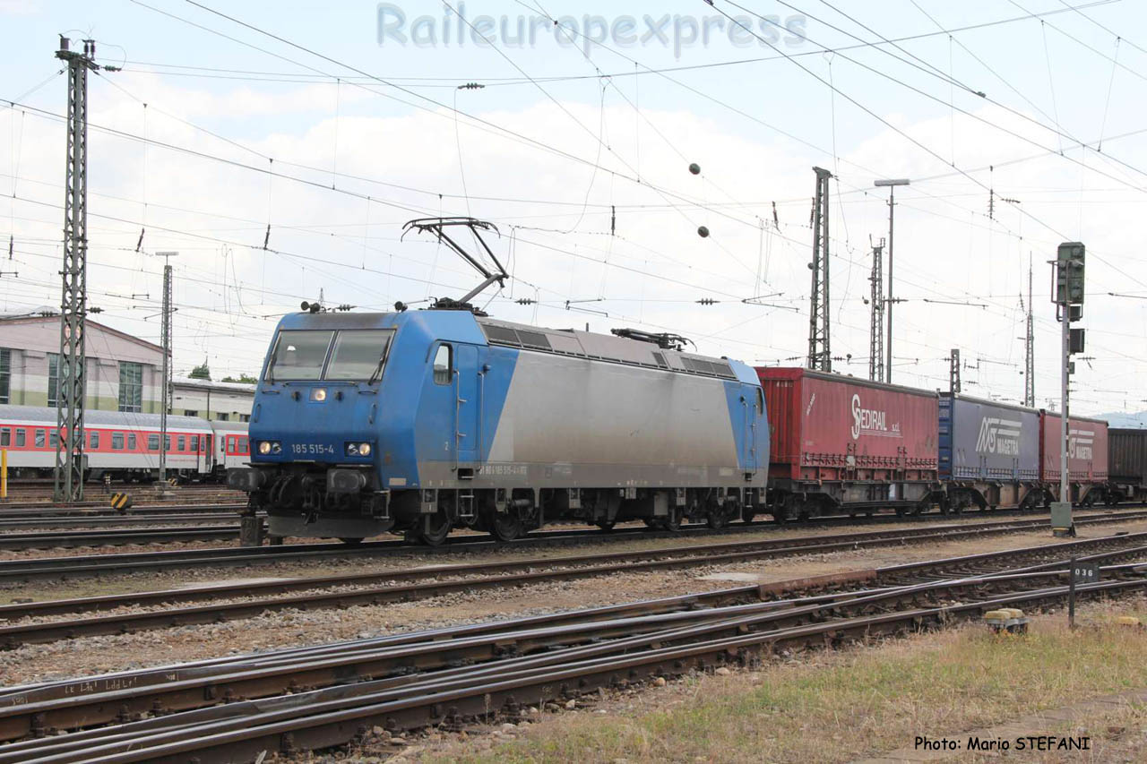 185 515-4 Crossrail à Basel (CH)