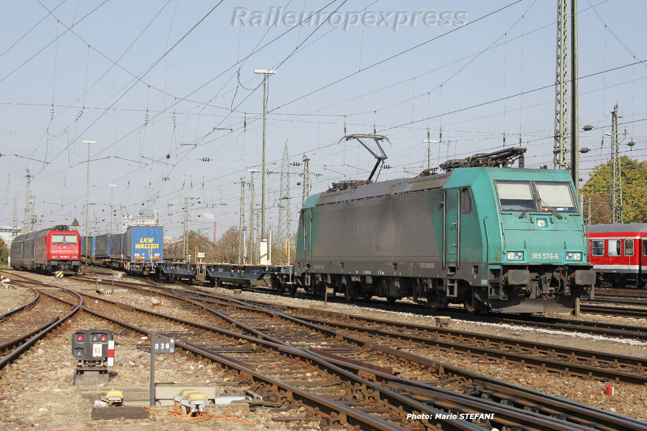 185 576-6 Crossrail à Basel (CH)