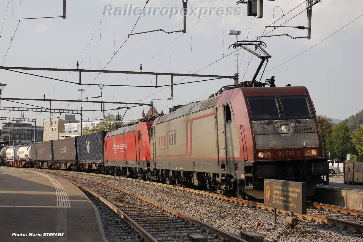 185 592-3 Crossrail à Thun