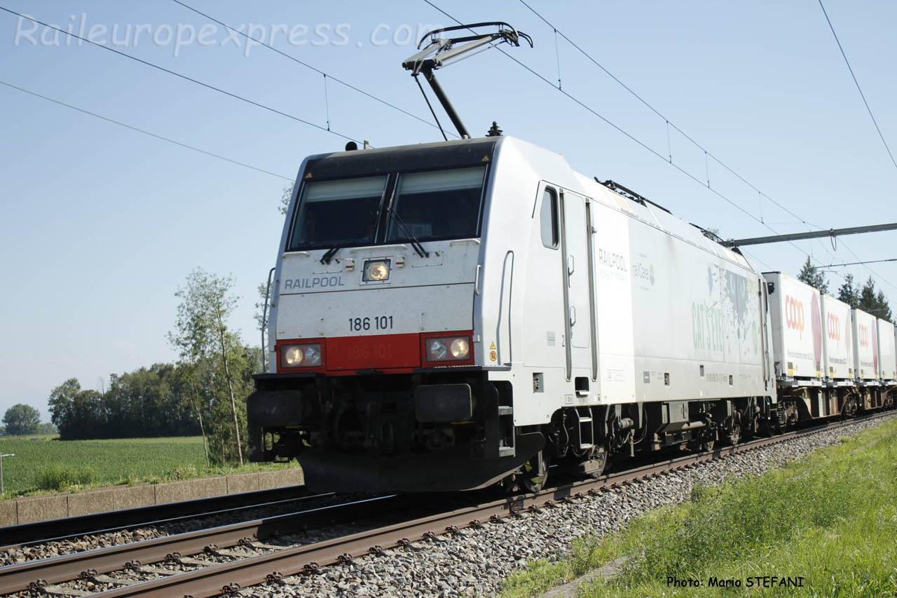 186 101 Railpool à Boudry (CH)