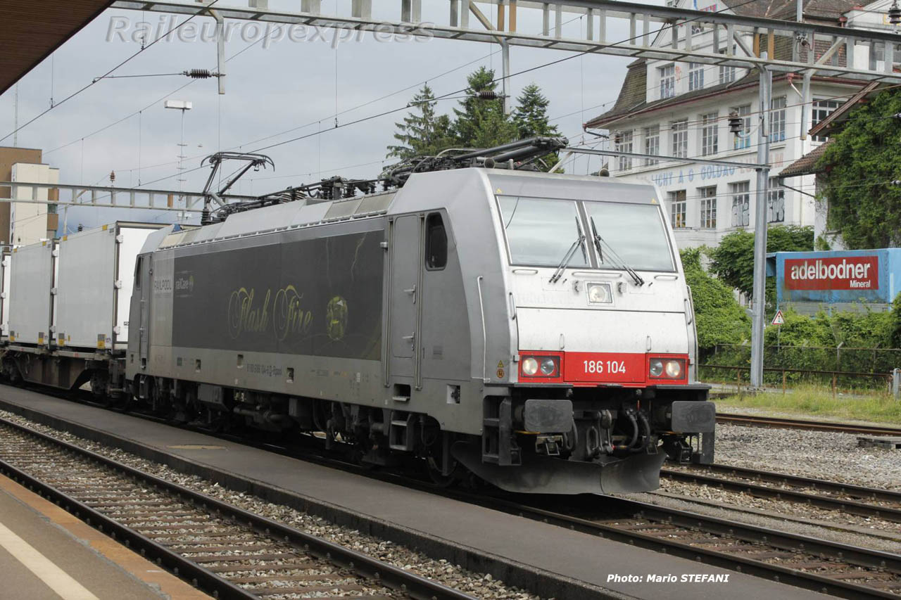 186 104 Railcare à Arth Goldau (CH)