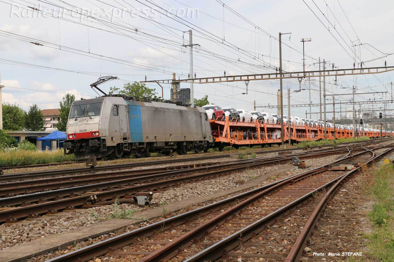 186 106-1 BLS à Pratteln (CH)