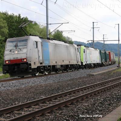 186 106 Railpool à Hindelbank (CH)
