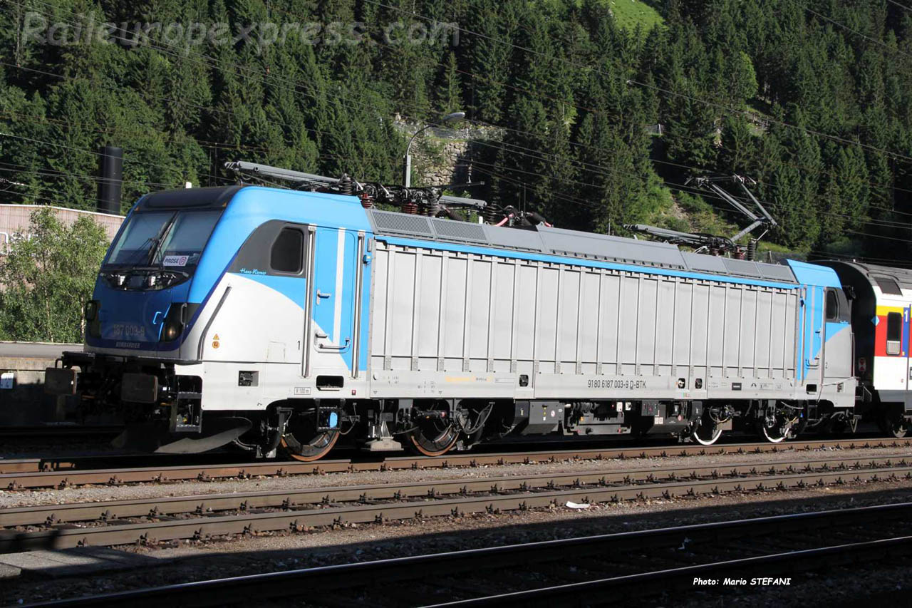 187 003-9 BLS à Göschenen (CH)