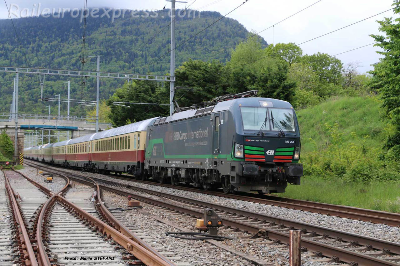 189 258 CFF à Boudry (CH)