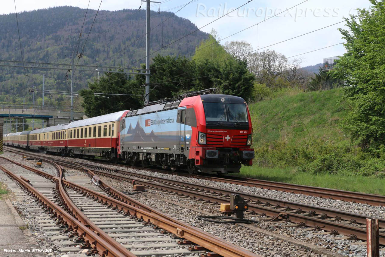 193 471 CFF à Boudry (CH)