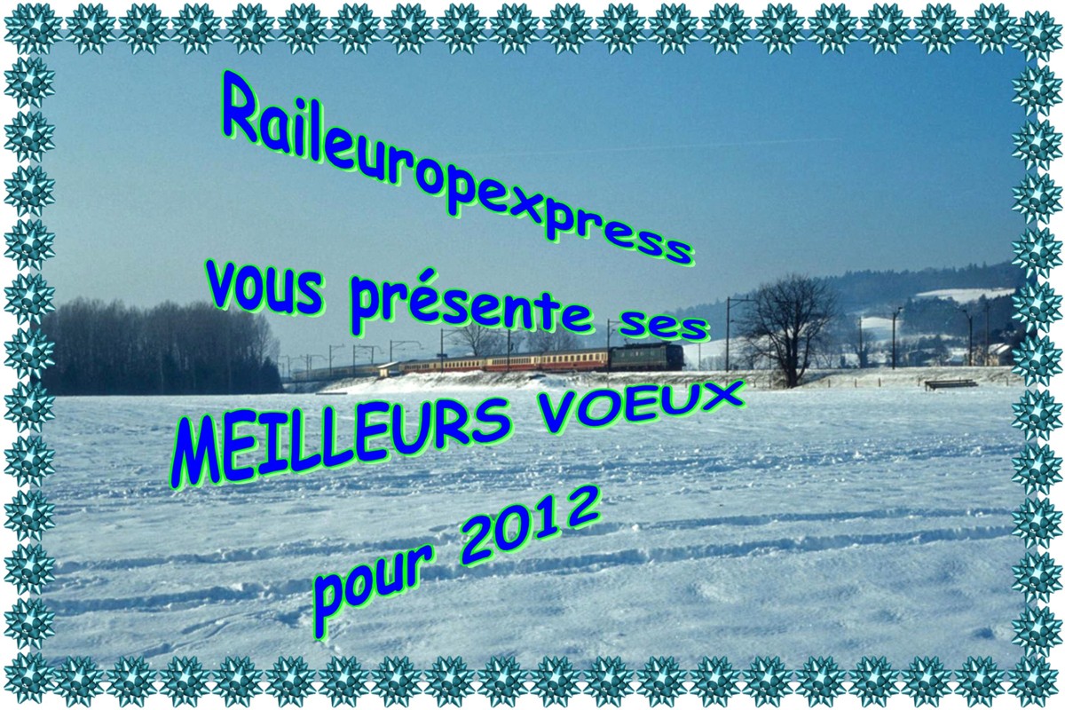 Meilleurs voeux pour 2012