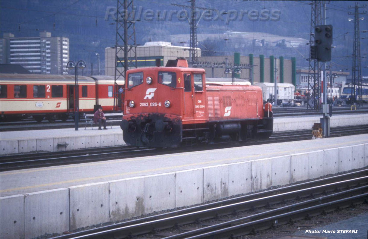 2062 026 6 OBB à Innsbruck