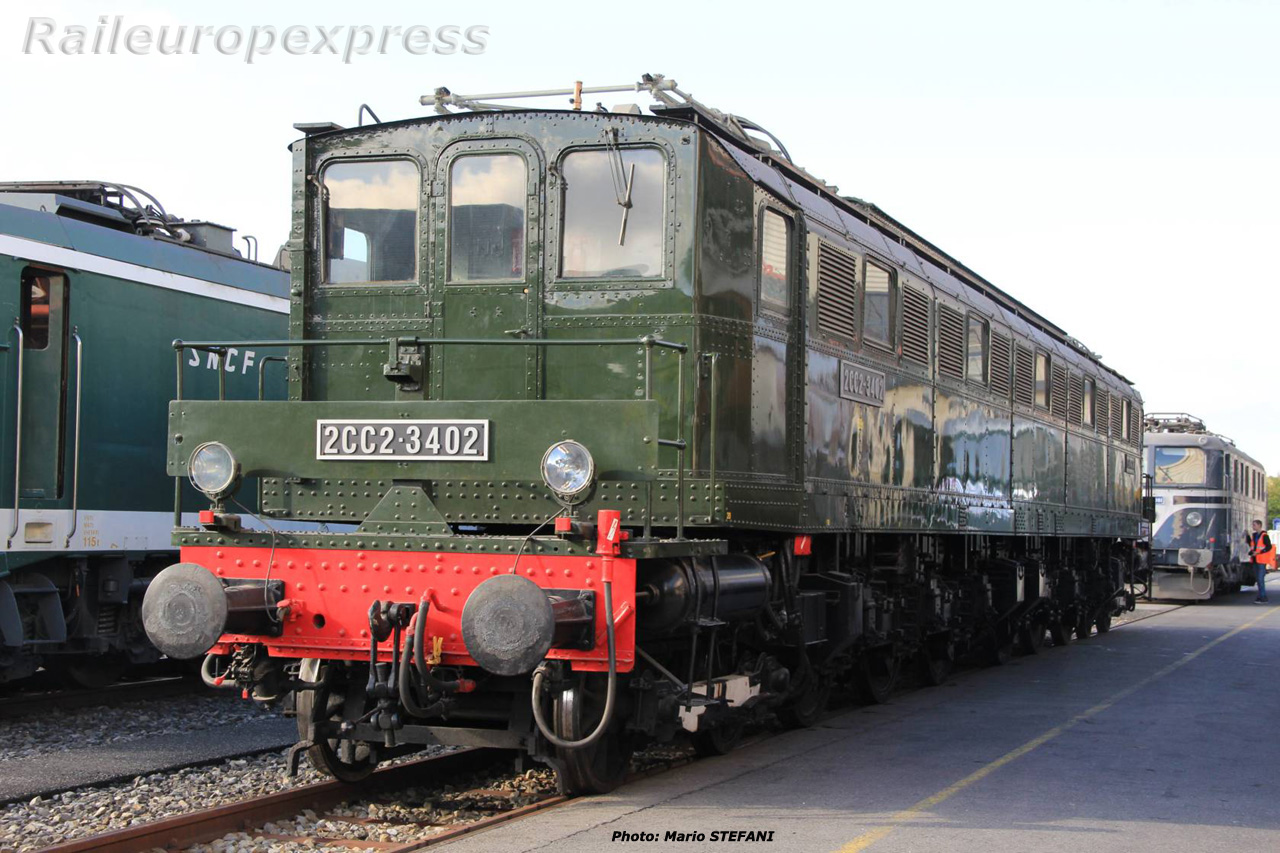 2CC2 3402 SNCF à Genève (CH) 1