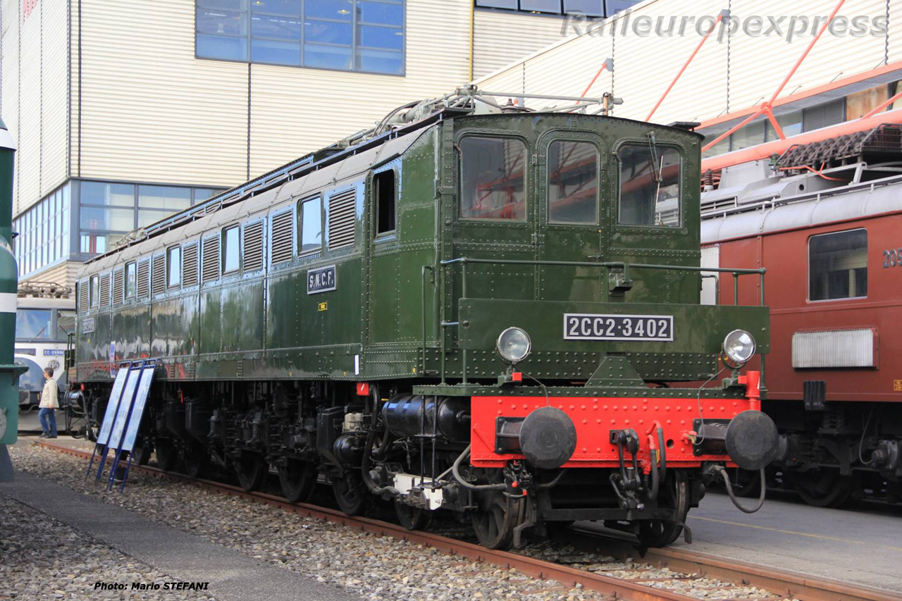 2CC2 3402 SNCF à Genève (CH) 2