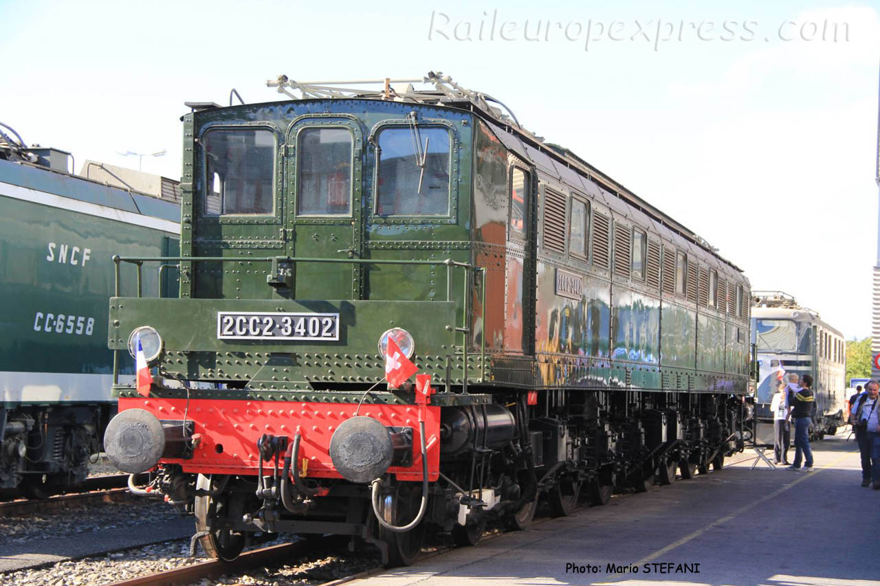 2CC2 3402 SNCF à Genève (CH)