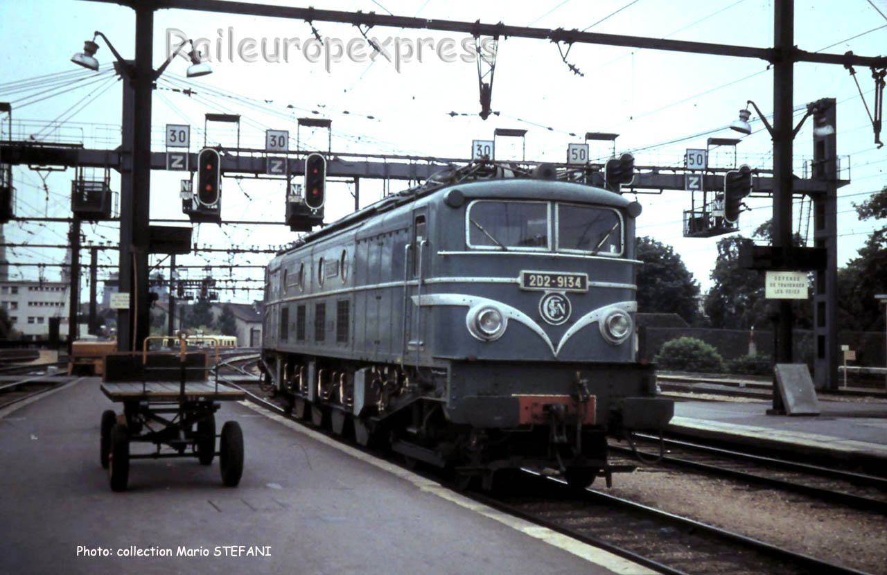 2D2 9134 SNCF à Dijon-Ville (F-21)