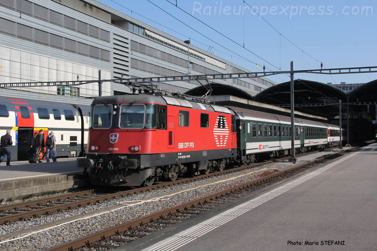 420 202 CFF à Luzern (CH)