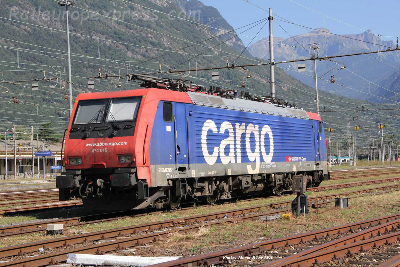 474 015 CFF à Domodossola (I)