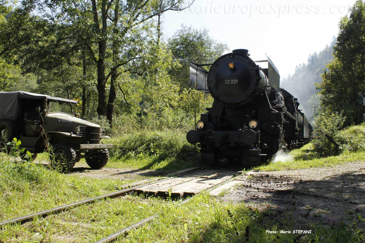 52 221 ex DB à Saint Sulpice (CH)