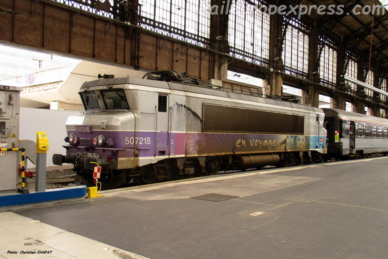 BB 7218 SNCF à Paris (F-75)