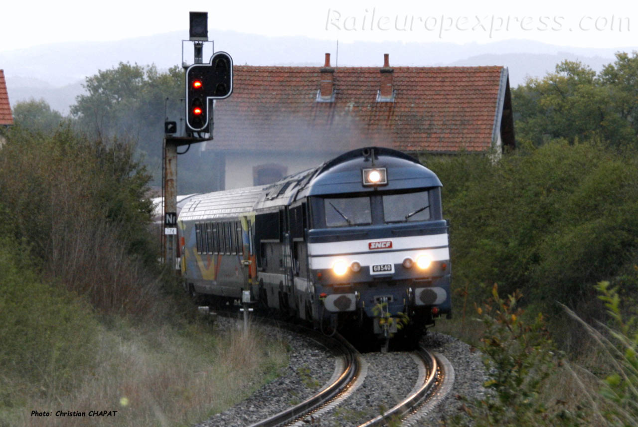 A1A A1A 68540 SNCF à Arvant (F-43)