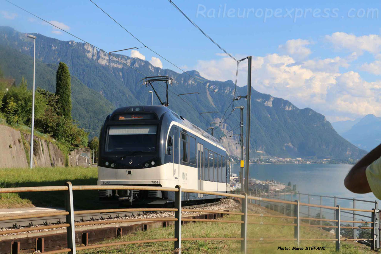 ABe 4/4 MOB Châtelard (CH)