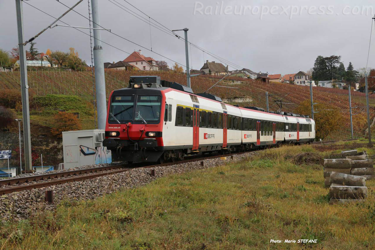 ABt CFF à Auvernier (CH)