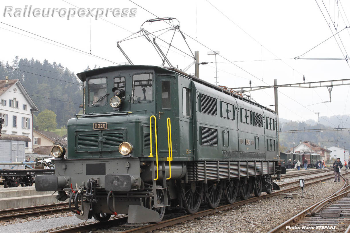 Ae 4/7 11026 à Bauma