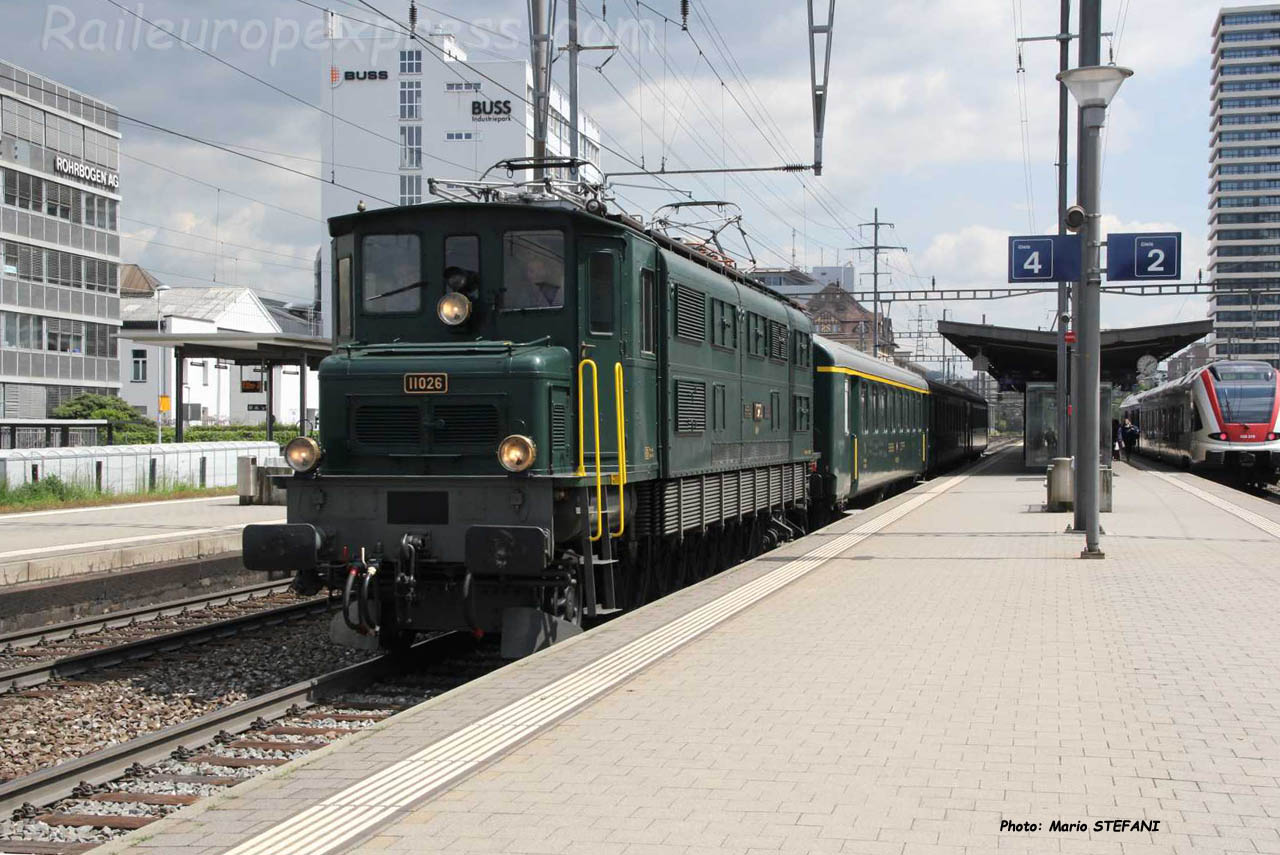 Ae 4/7 11026 CFF à Pratteln (CH)