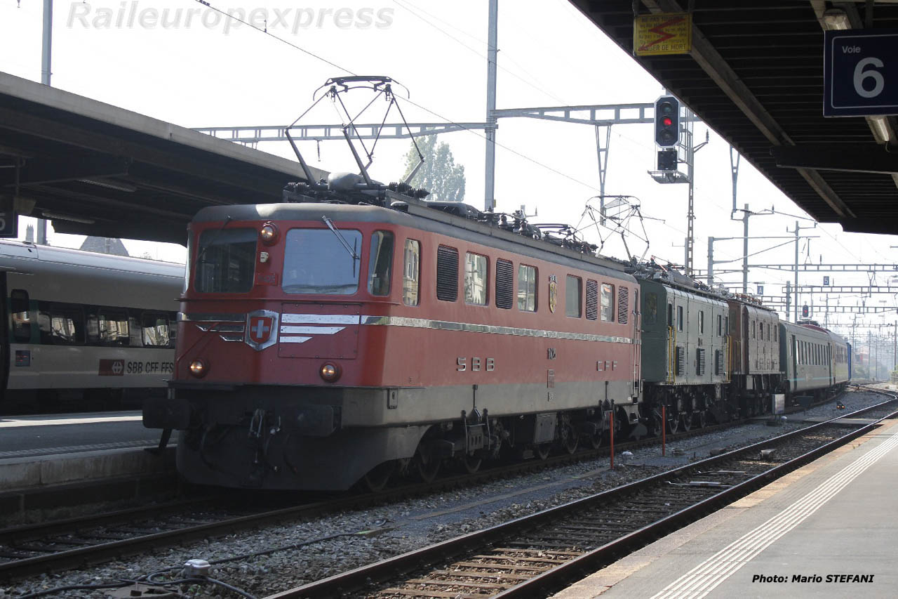 Ae 6/6 11425 CFF à Neuchätel (CH)