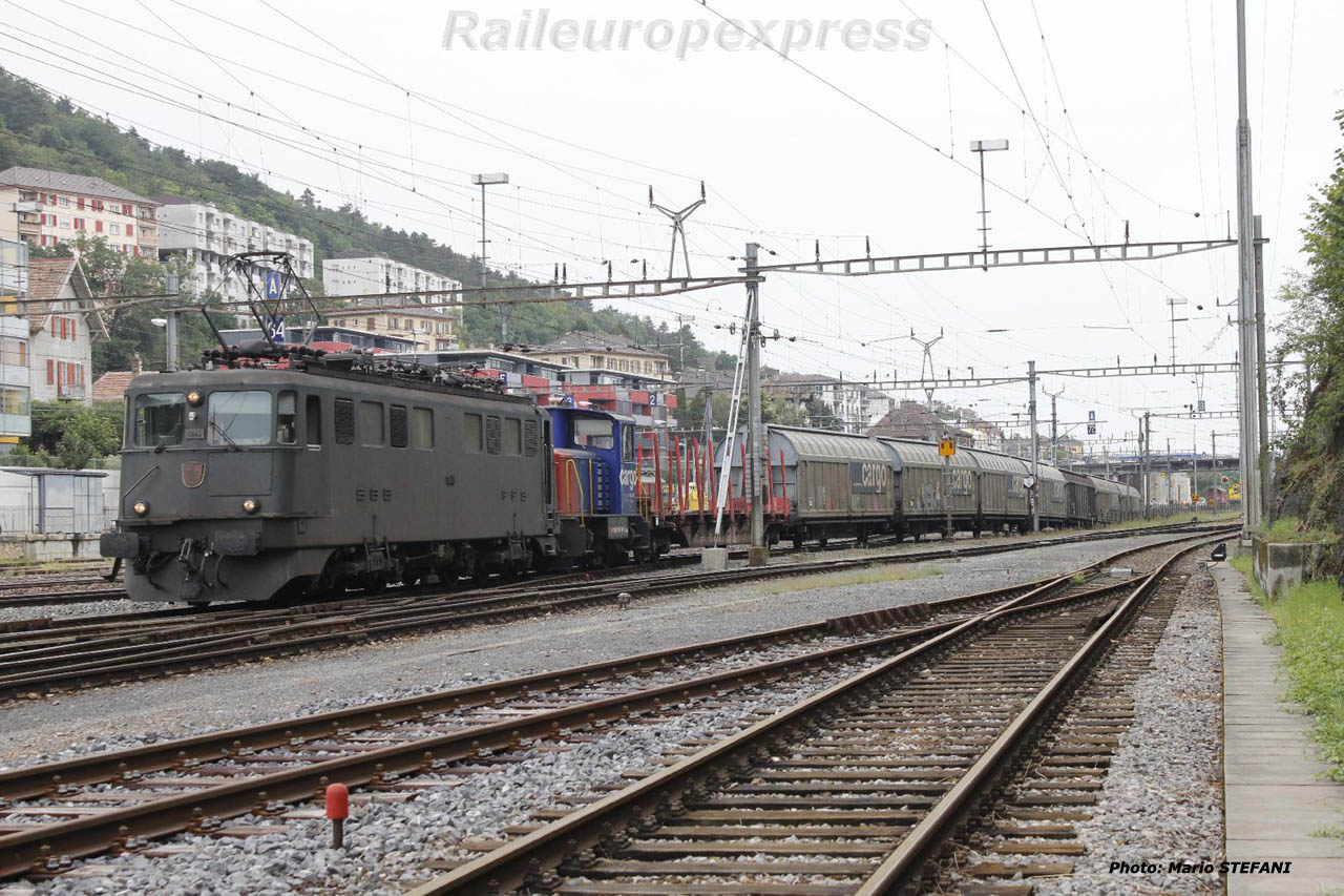 Ae 6/6 11440 CFF à Neuchâtel (CH)