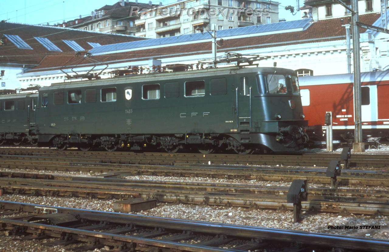 Ae 6-6 11483 CFF à Lausanne (CH)