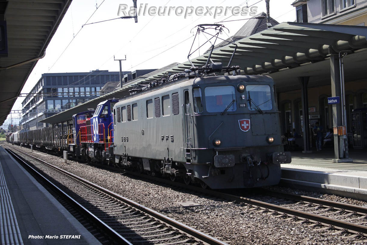 Ae 6/6 11518 CFF à Solothurn