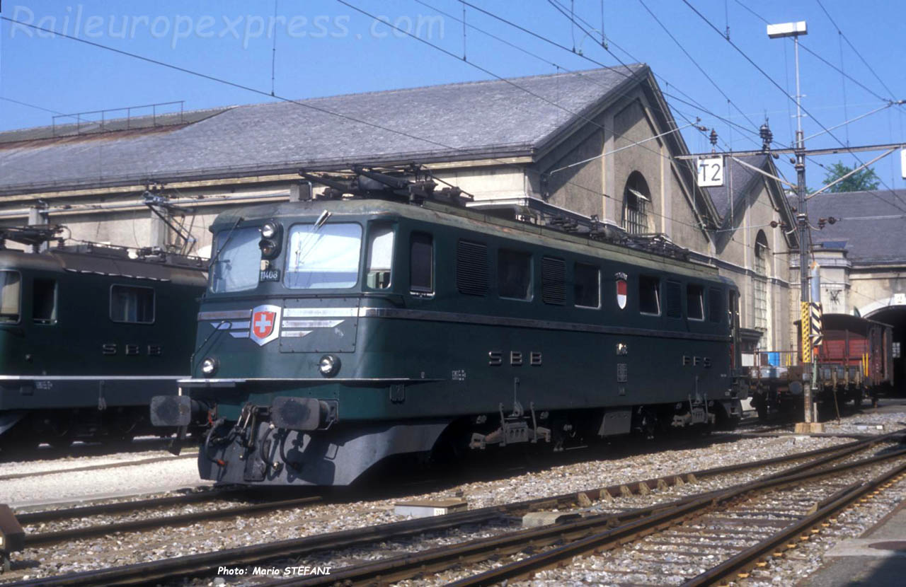 Ae 6/6 11408 CFF à Bern (CH)