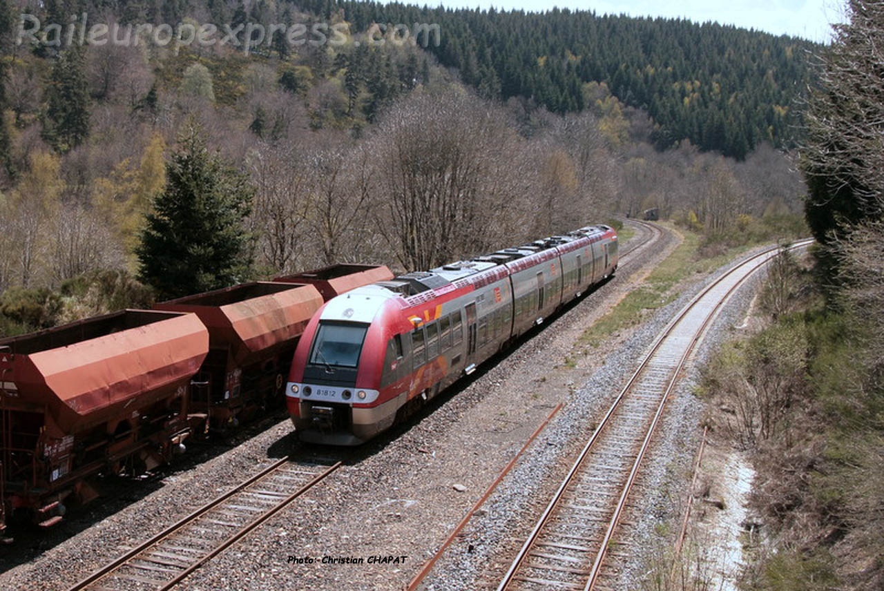 AGC SNCF à La Bastide Saint Laurent (F-48)