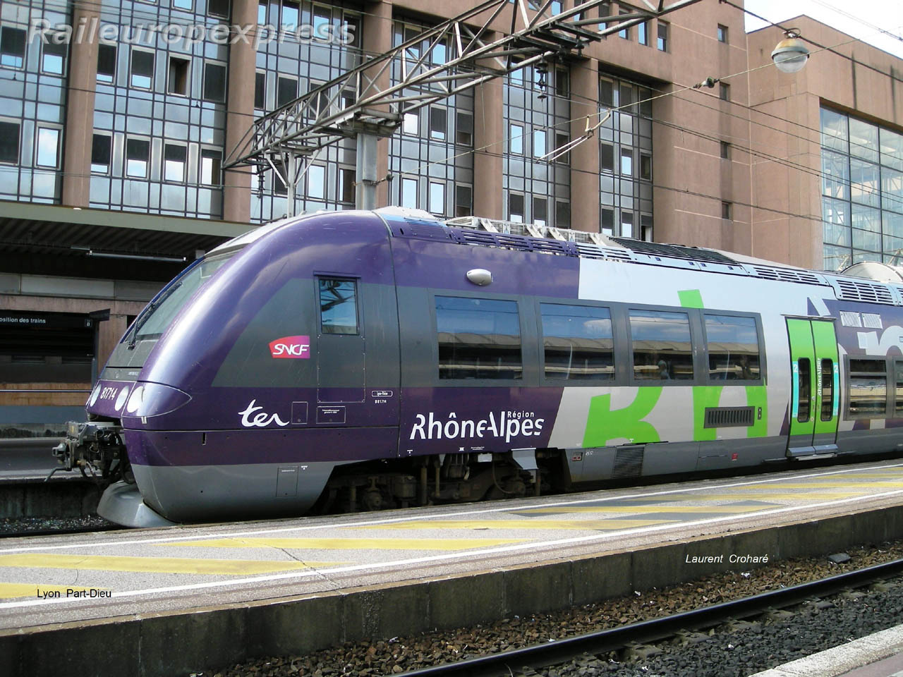 AGC SNCF à Lyon Part-Dieu