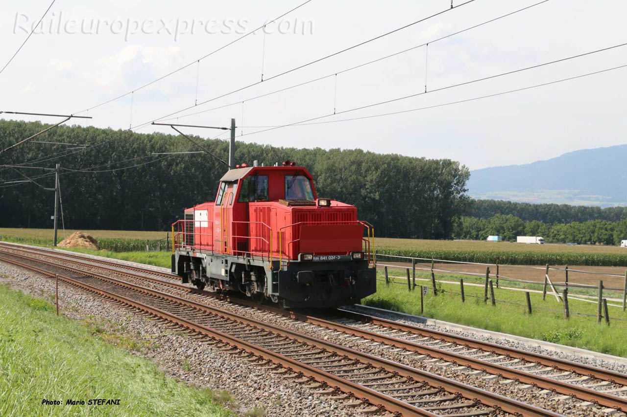 Am 841 024-3 CFF à Ependes (CH)