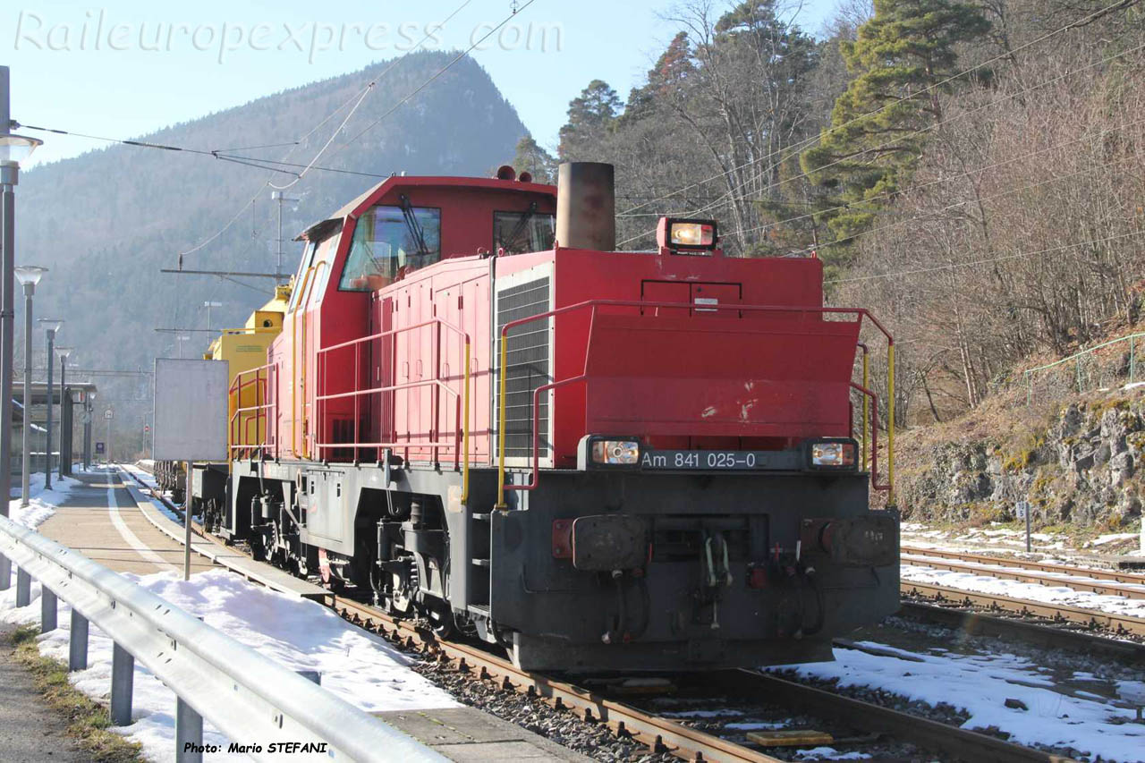 Am 841 025-0 CFF à Chambrelien (CH)