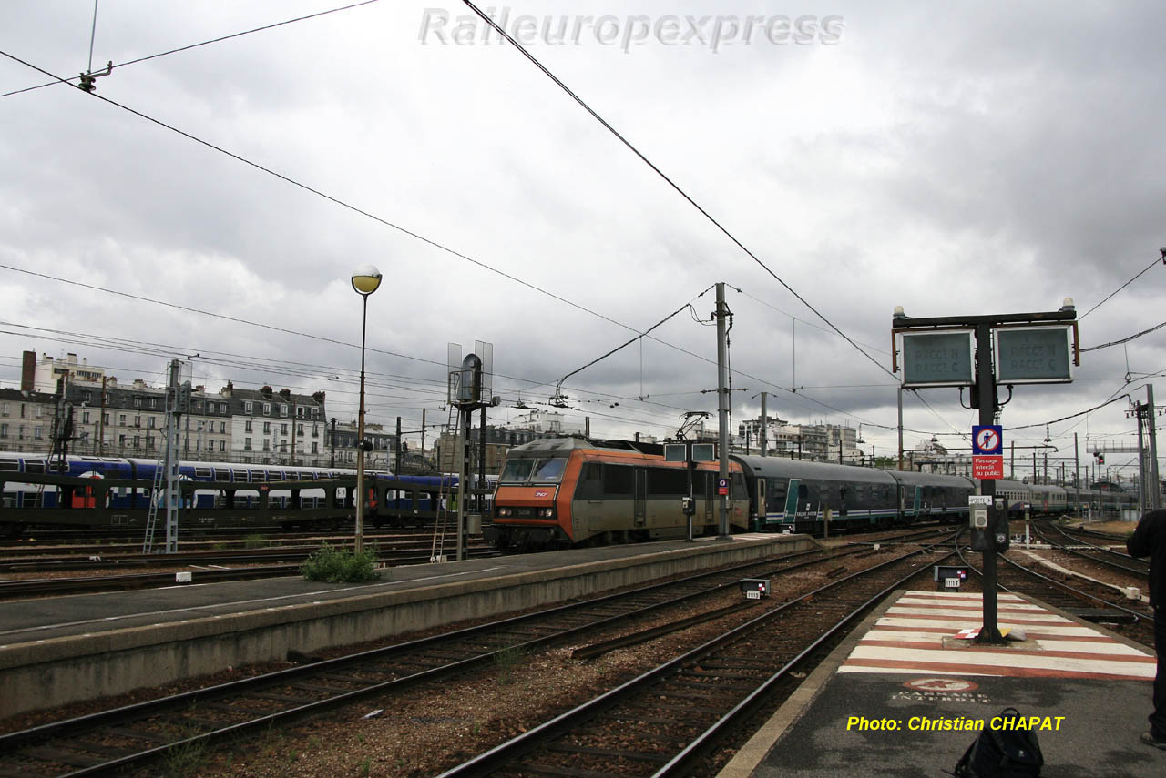 Arrivée du Rome-Paris à Paris-Bercy