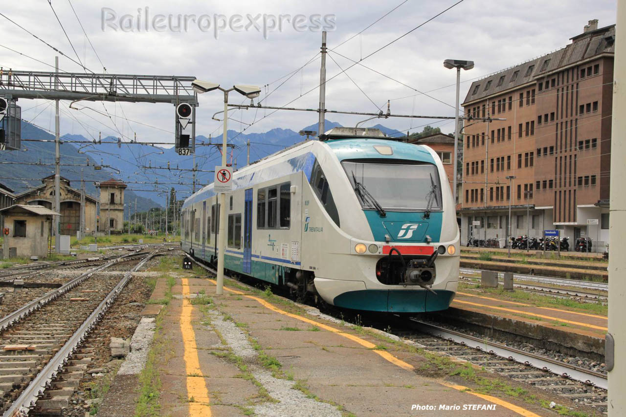 Automotrice Talent FS à Domodossola (I)