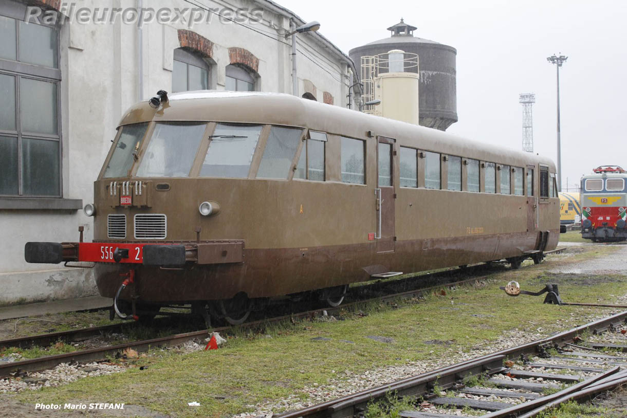 Autorail Aln 556 FS à Milan