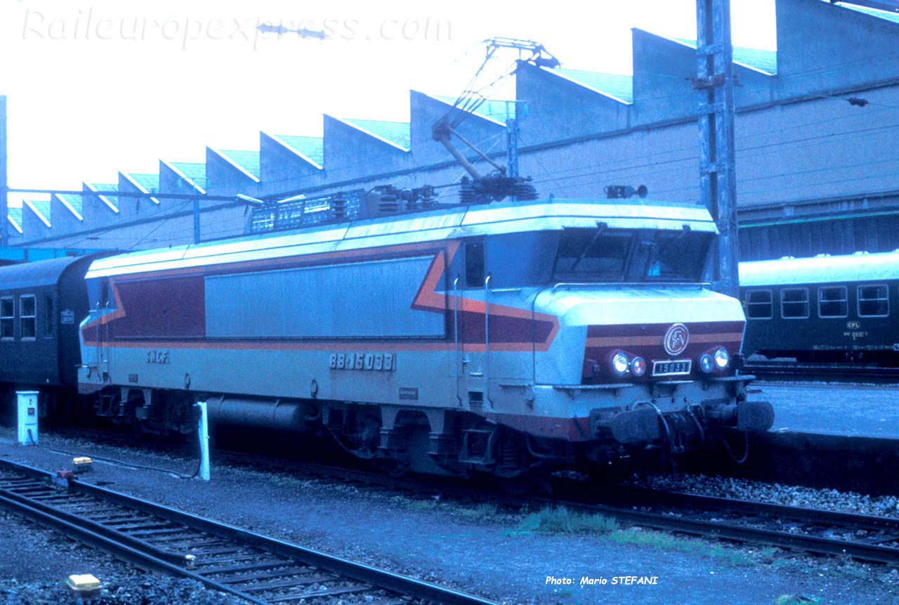 BB 15033 SNCF à Luxembourg (L)