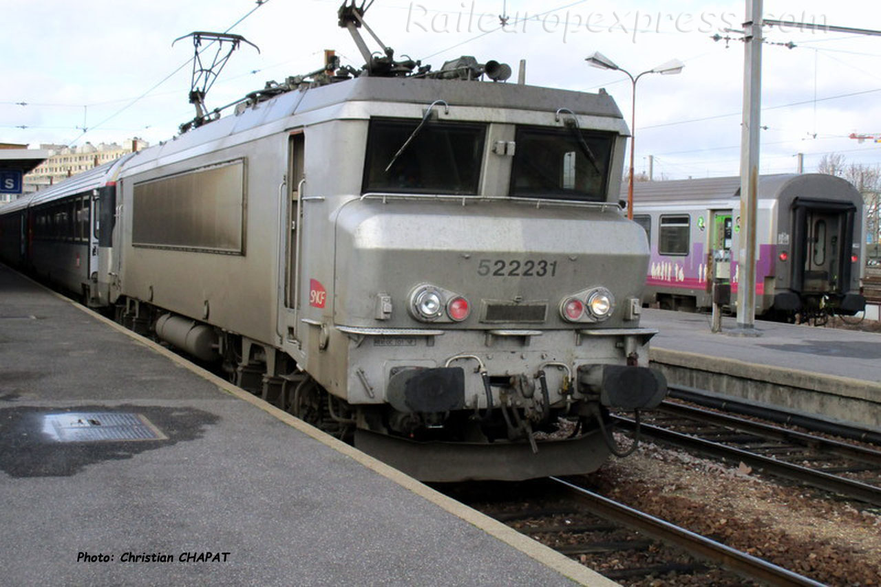 BB 22231 SNCF à Paris-Bercy (F-75)